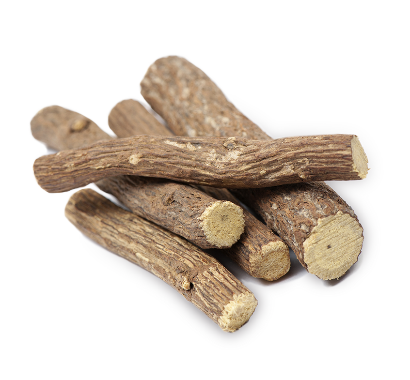licorice roots, on transparent background